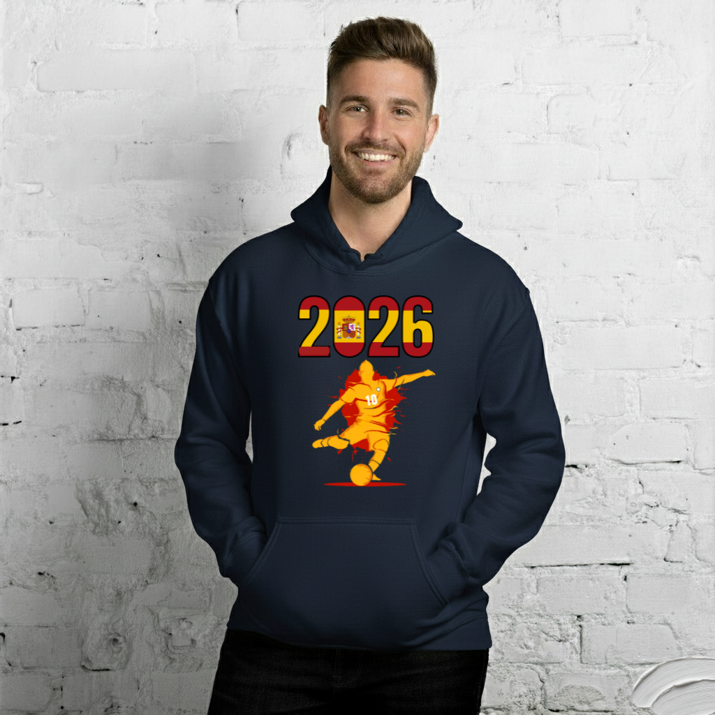 Spain World Cup 2026 Fitted Hoodie | Let's Play_YL