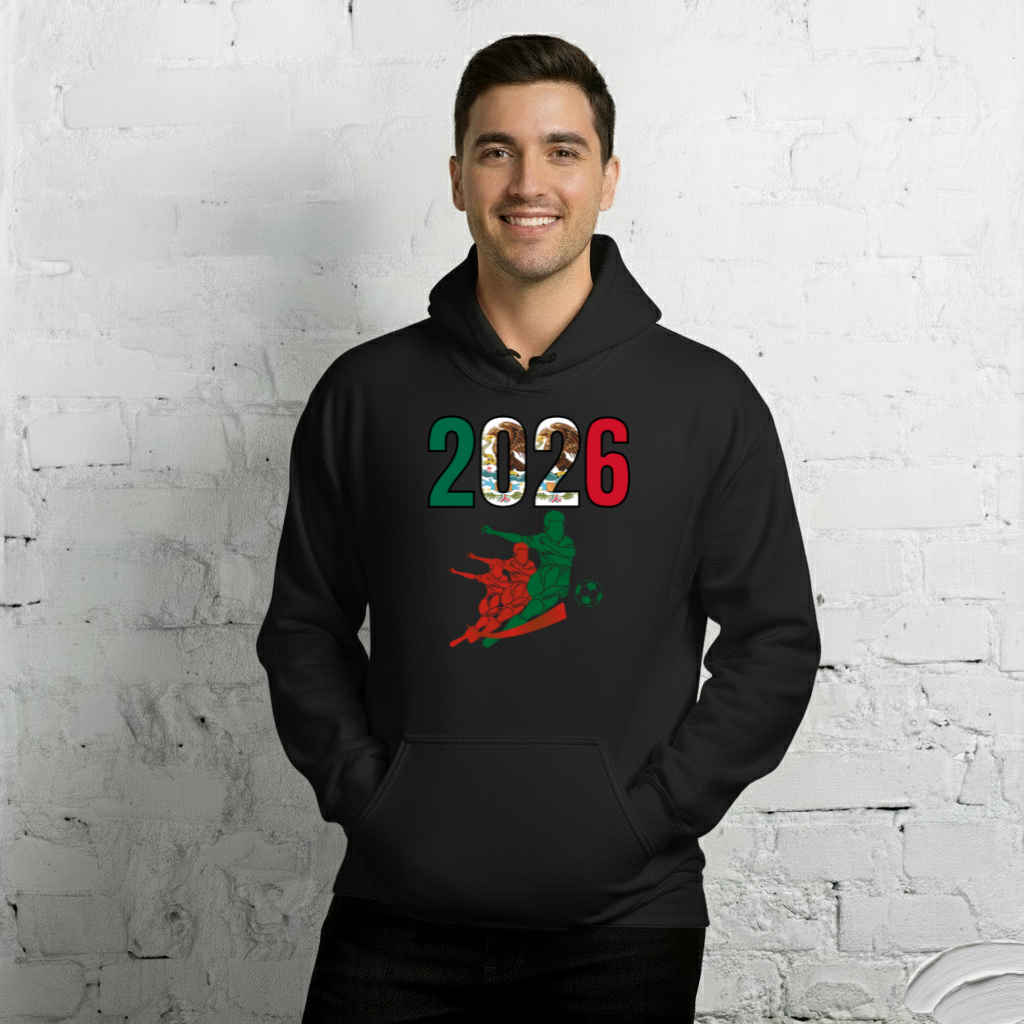 Mexico World Cup 2026 Fitted Hoodie | Rising Jist