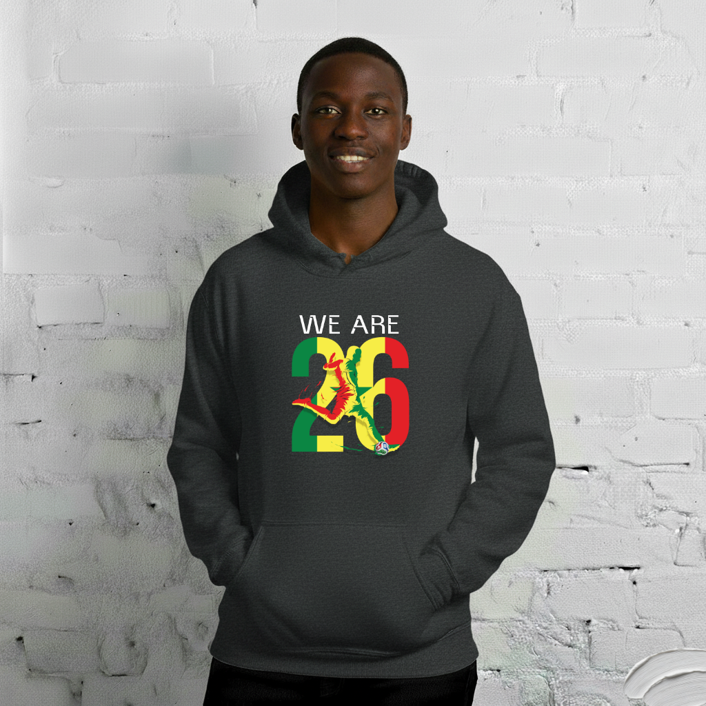 Senegal World Cup 2026 Fitted Hoodie | We_Are_26