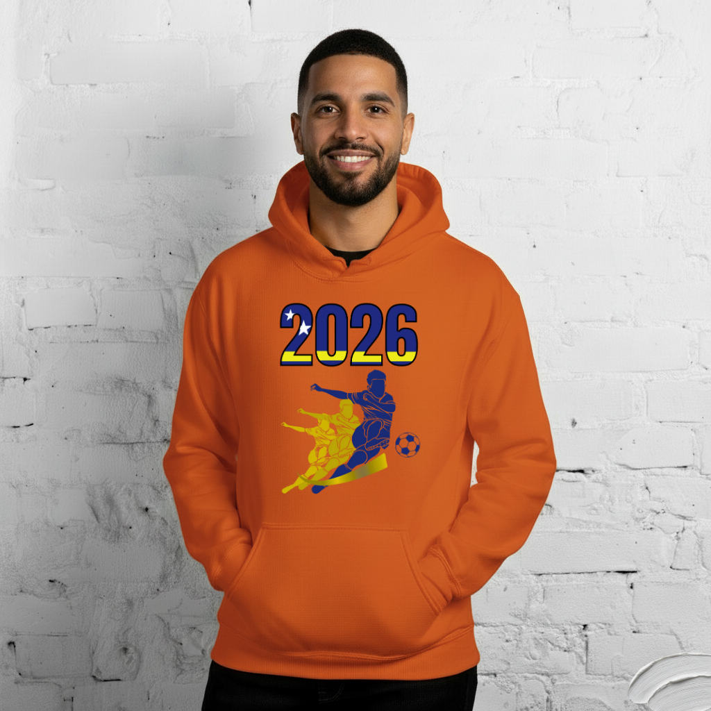 Curacao World Cup 2026 Fitted Hoodie | Rising_jist