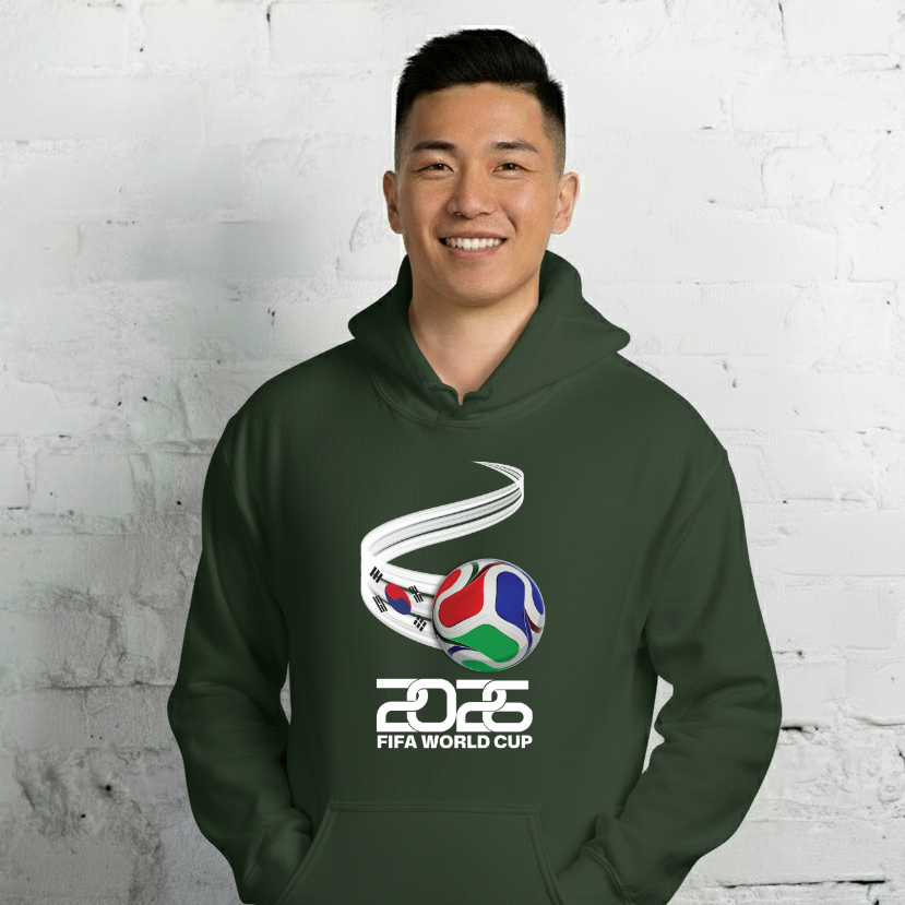South Korea World Cup 2026 Fitted Hoodie | Trionda