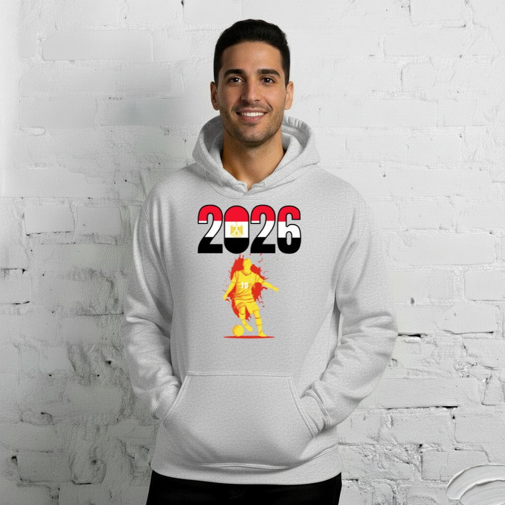 Egypt World Cup 2026 Fitted Hoodie | Slick_Move_GLD