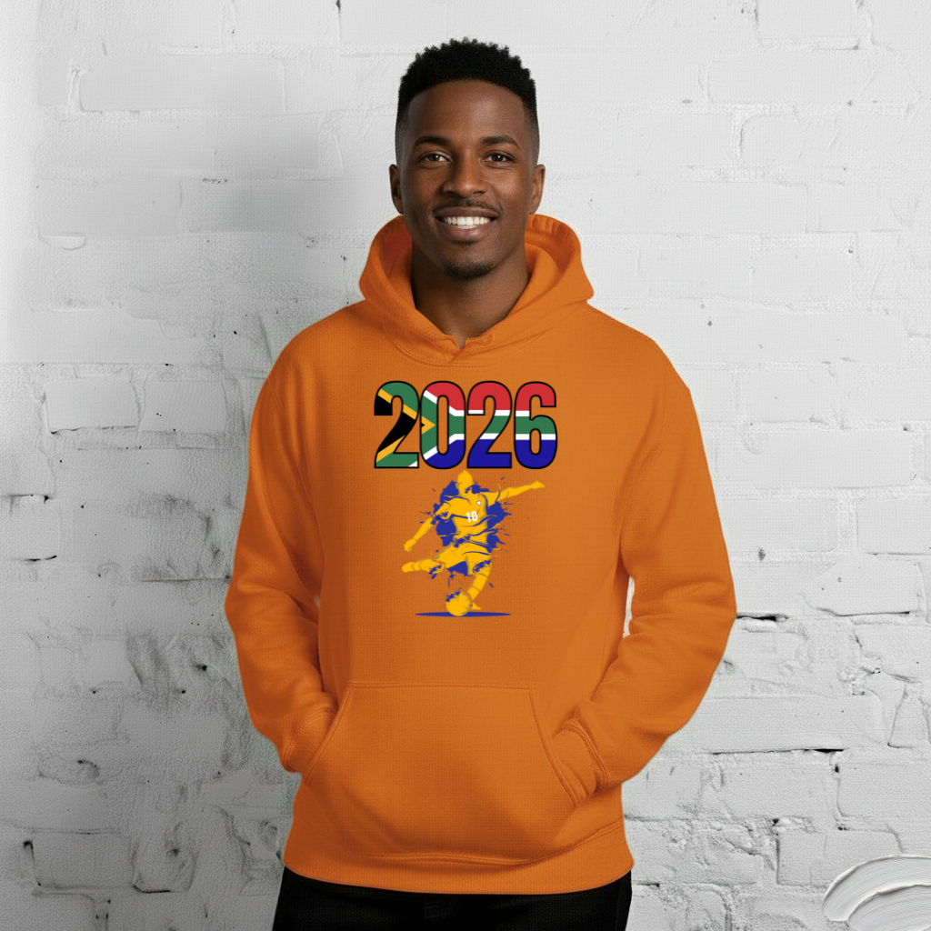 South Africa World Cup 2026 Fitted Hoodie | Let's_Play