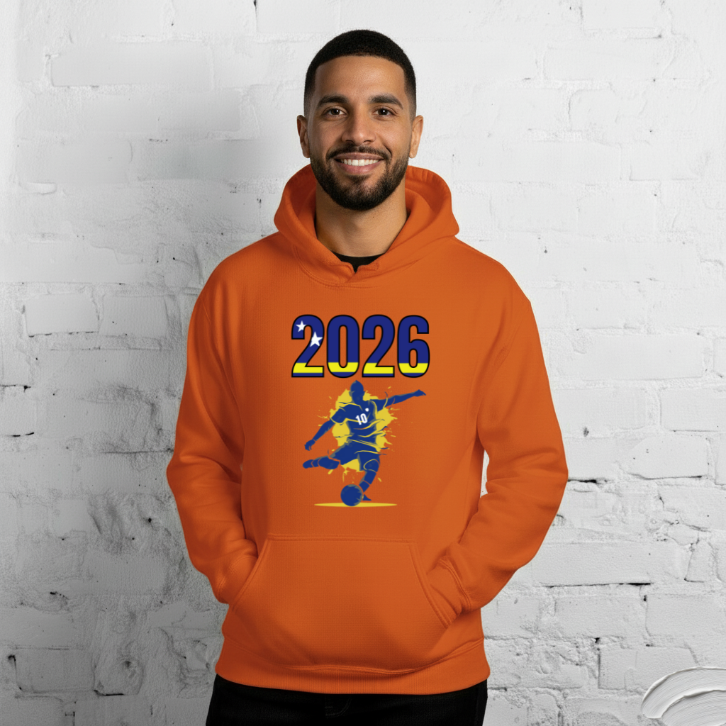 Curacao World Cup 2026 Fitted Hoodie | Let's Play