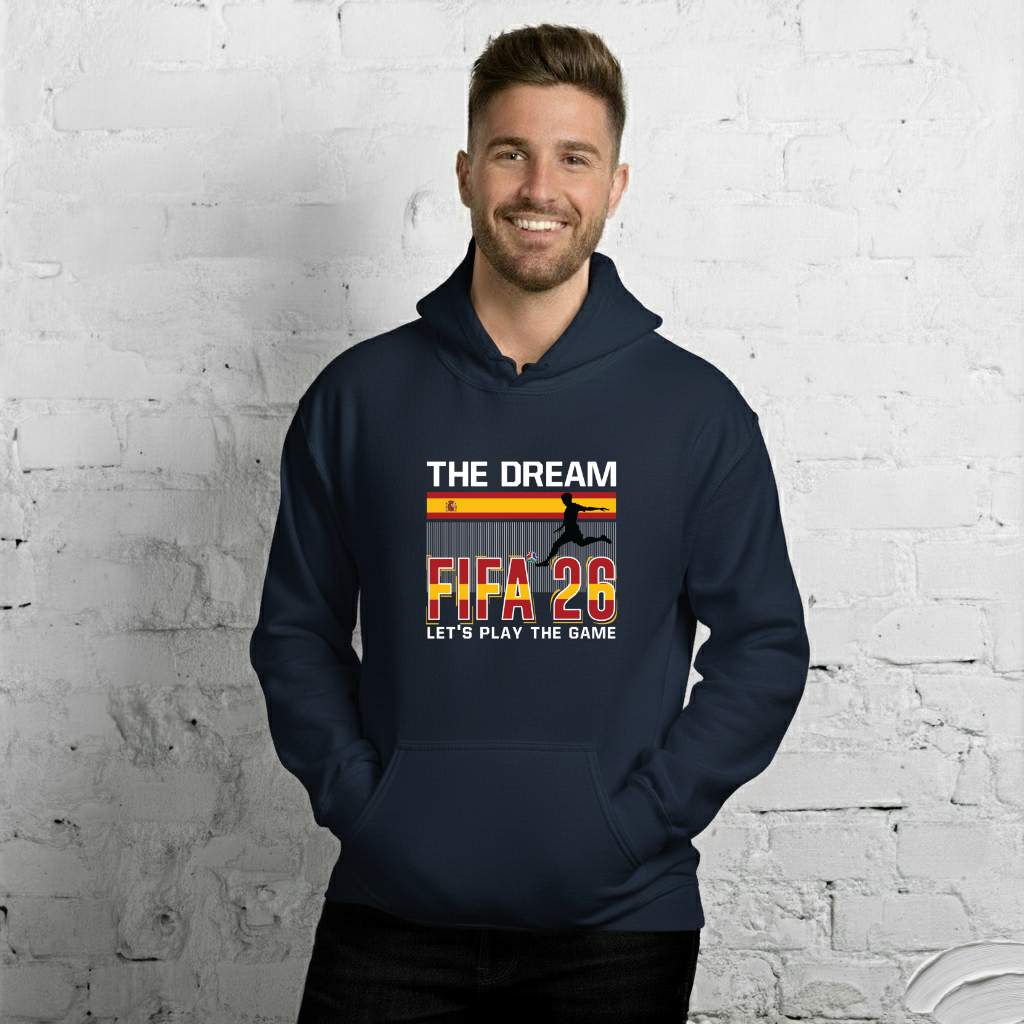 Spain World Cup 2026 Fitted Hoodie | The_Dream