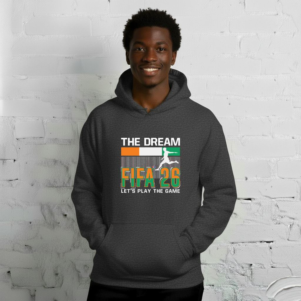 Côte d_Ivoire World Cup 2026 Fitted Hoodie | The_Dream