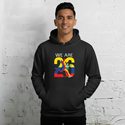 Ecuador World Cup 2026 Fitted Hoodie | We_Are_26