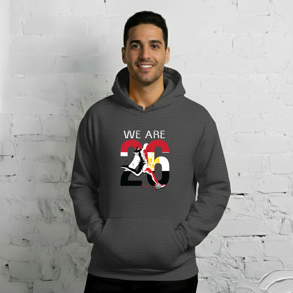 Egypt World Cup 2026 Fitted Hoodie | We_Are_26