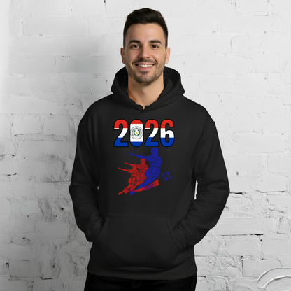Paraguay World Cup 2026 Fitted Hoodie | Rising_Jist