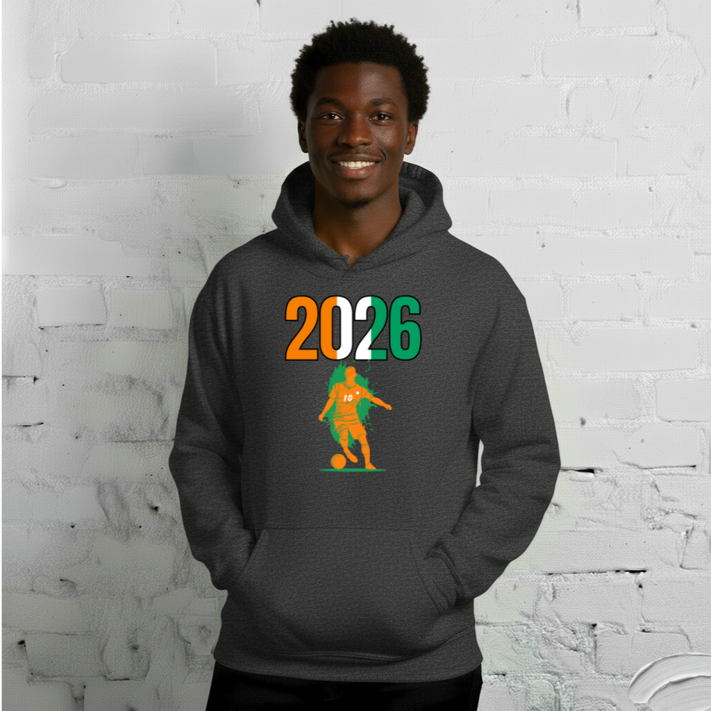 Côte d'Ivoire World Cup 2026 Fitted Hoodie | Slick_Move