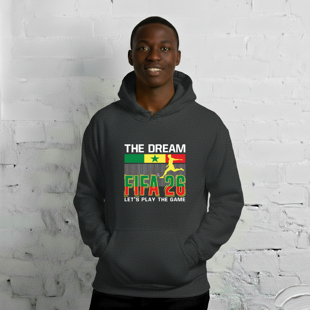 Senegal World Cup 2026 Fitted Hoodie | The_Dream