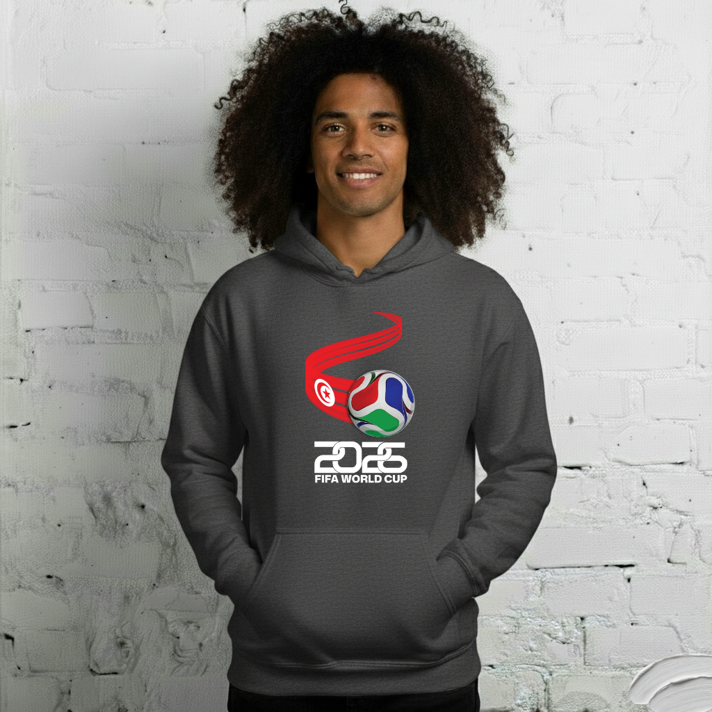 Tunisia World Cup 2026 Fitted Hoodie | Trionda