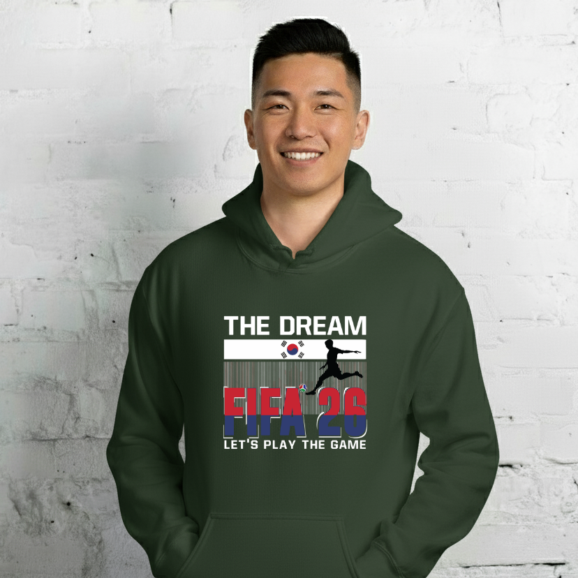 South Korea World Cup 2026 Fitted Hoodie | The_Dream