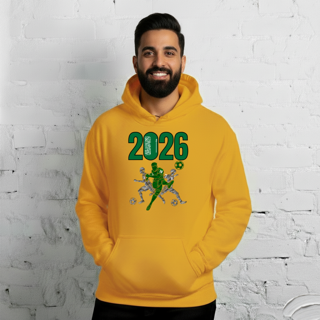 Saudi Arabia World Cup 2026 Fitted Hoodie | Sprints_Trio