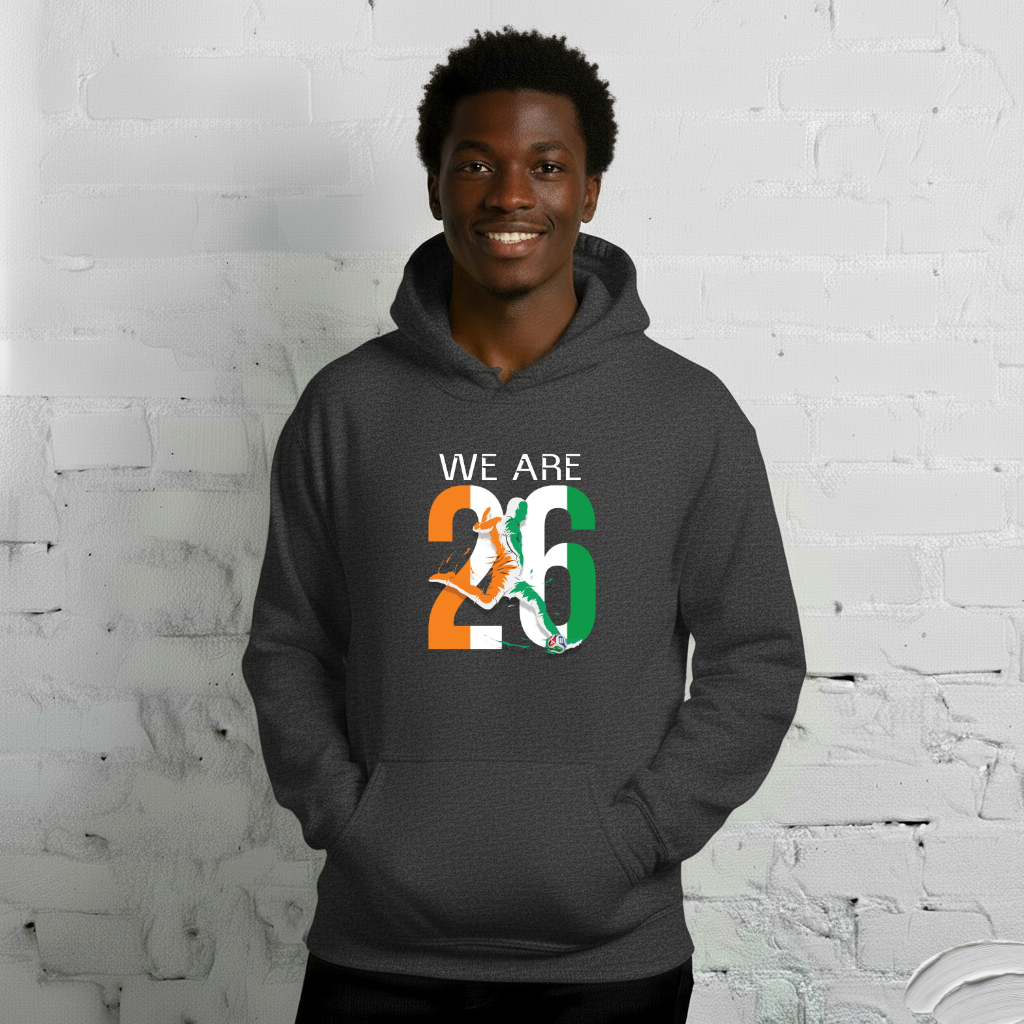 Côte d_Ivoire World Cup 2026 Fitted Hoodie | We_Are_26