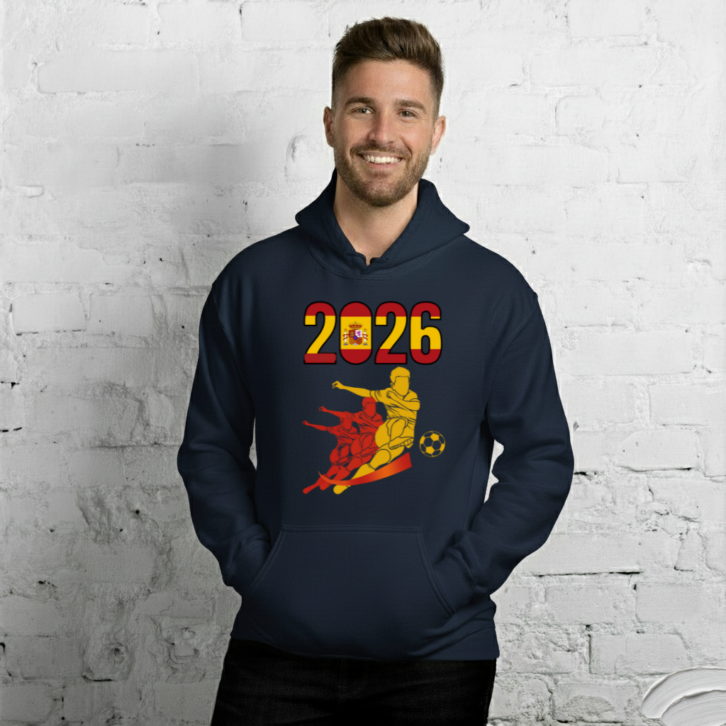 Spain World Cup 2026 Fitted Hoodie | Rising_Jist_YL