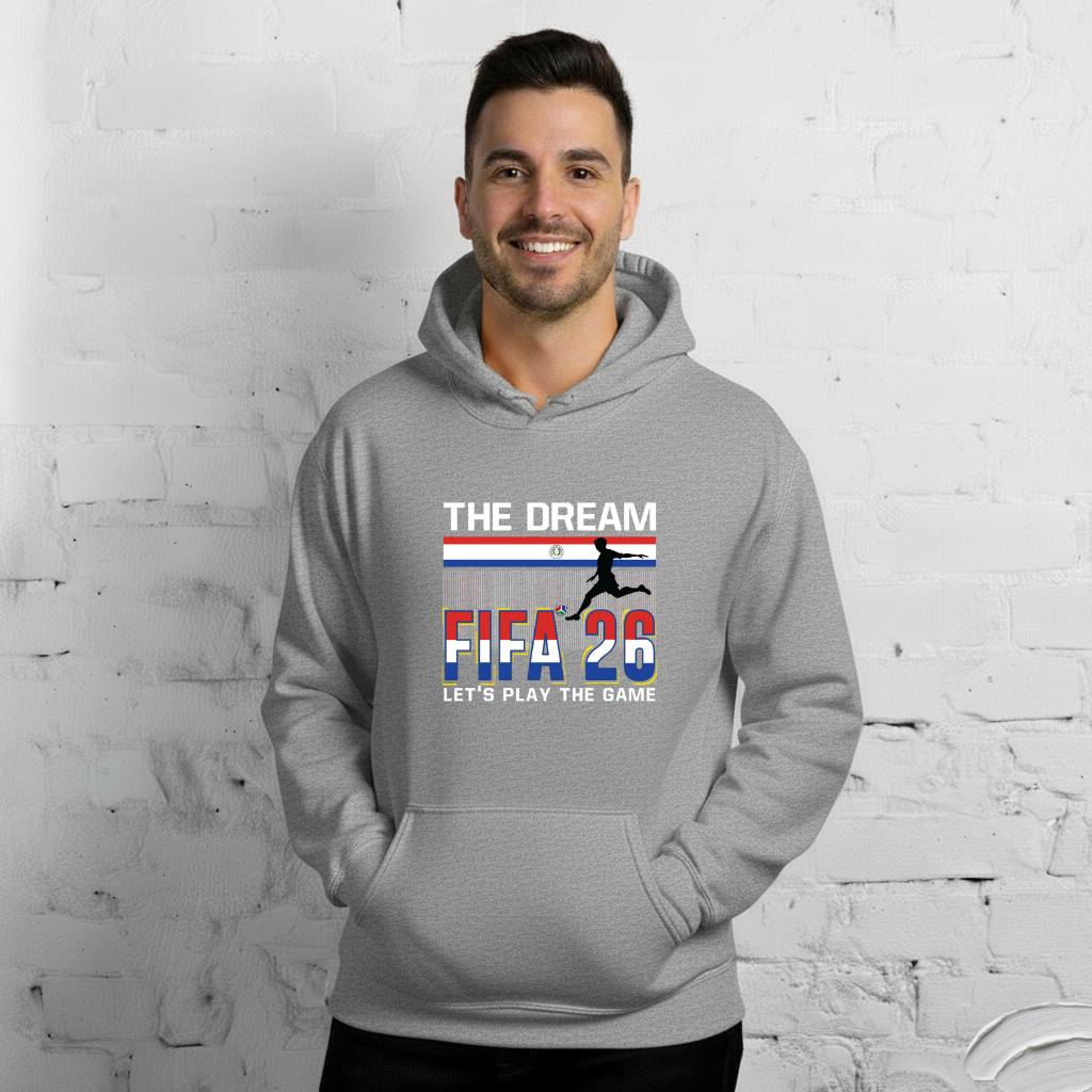 Paraguay World Cup 2026 Fitted Hoodie | The_Dream