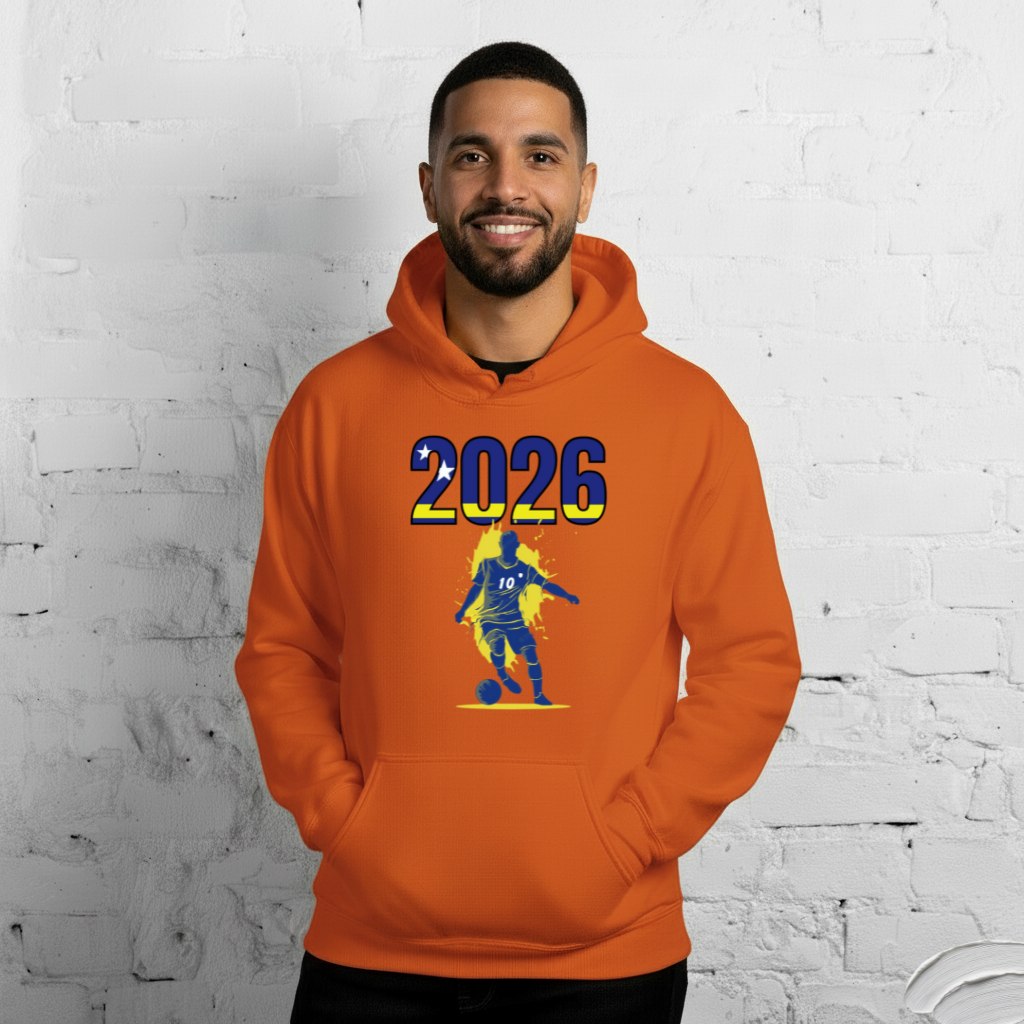 Curacao World Cup 2026 Fitted Hoodie | Slick_Move_BL