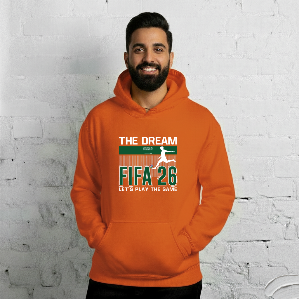 Saudi Arabia World Cup 2026 Fitted Hoodie | The_Dream
