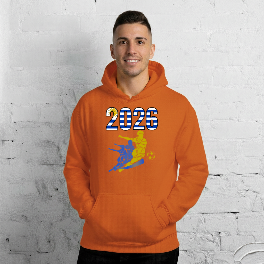 Uruguay World Cup 2026 Fitted Hoodie | Rising_Jist_YL
