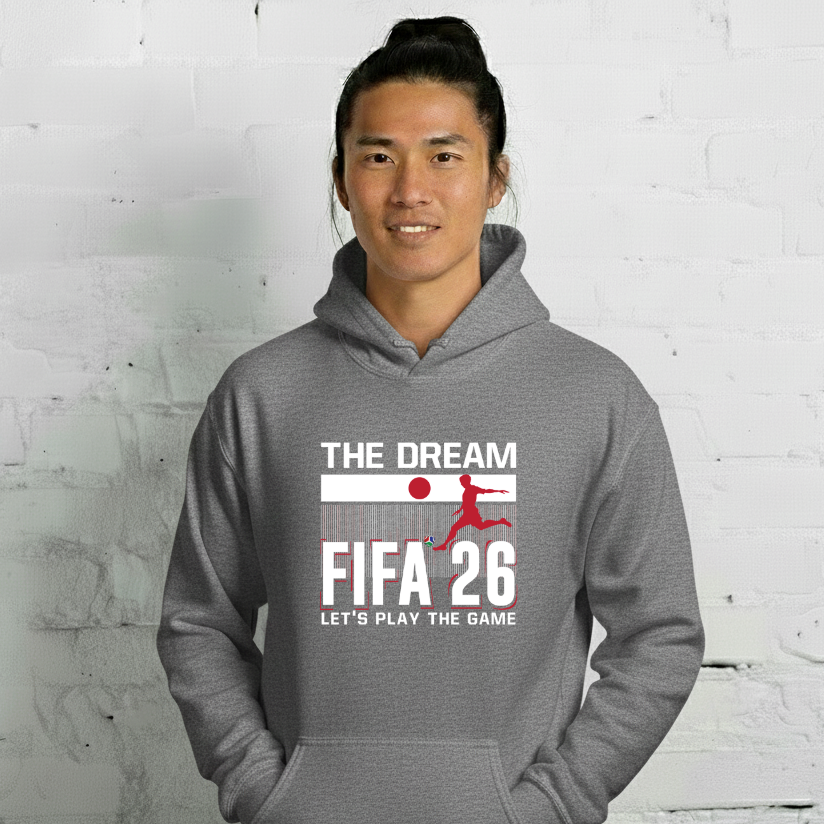 Japan World Cup 2026 Fitted Hoodie | The_Dream