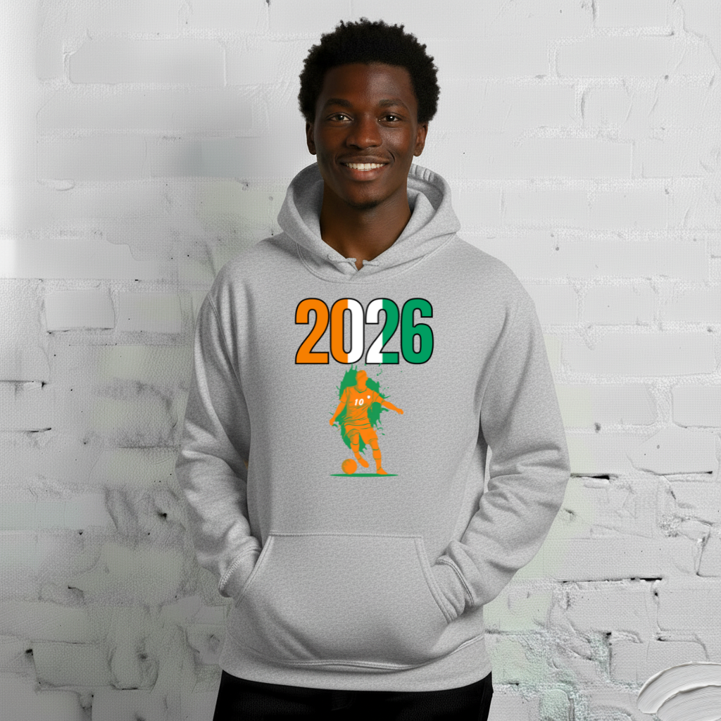 Côte d'Ivoire World Cup 2026 Fitted Hoodie | Slick_Move