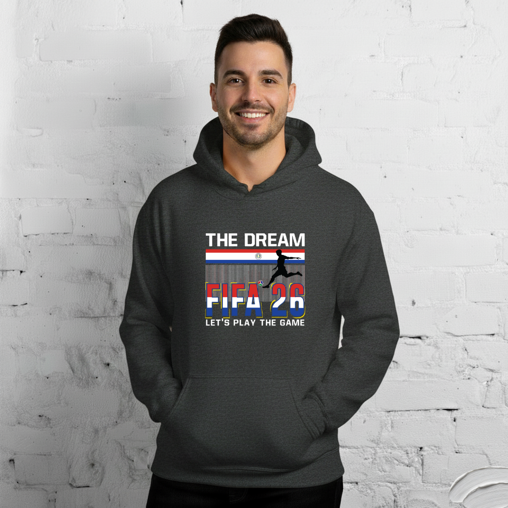 Paraguay World Cup 2026 Fitted Hoodie | The_Dream