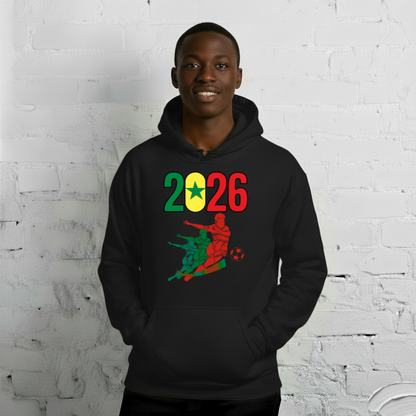Senegal World Cup 2026 Fitted Hoodie | Rising_Jist
