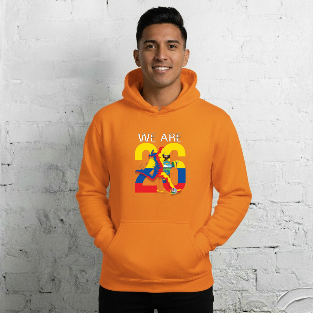 Ecuador World Cup 2026 Fitted Hoodie | We_Are_26
