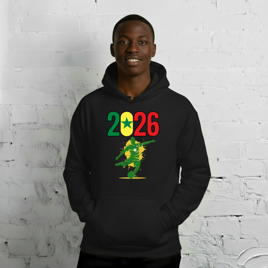 Senegal World Cup 2026 Fitted Hoodie | Let's_Play_GR