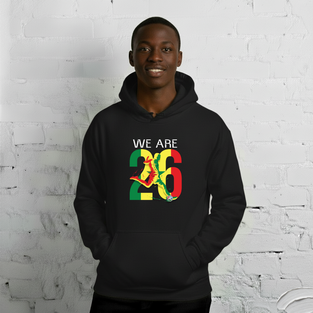 Senegal World Cup 2026 Fitted Hoodie | We_Are_26
