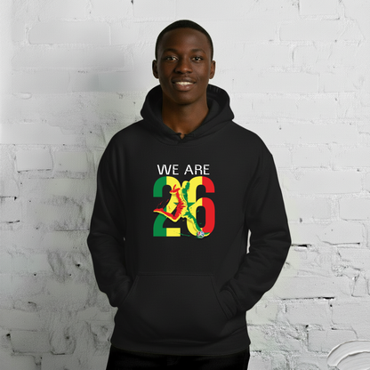 Senegal World Cup 2026 Fitted Hoodie | We_Are_26