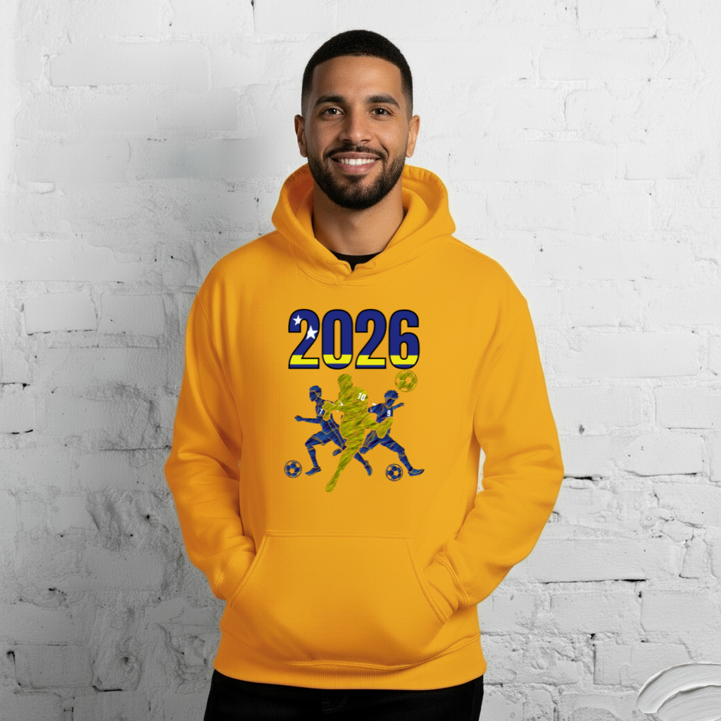 Curacao World Cup 2026 Fitted Hoodie | Sprints_Trio