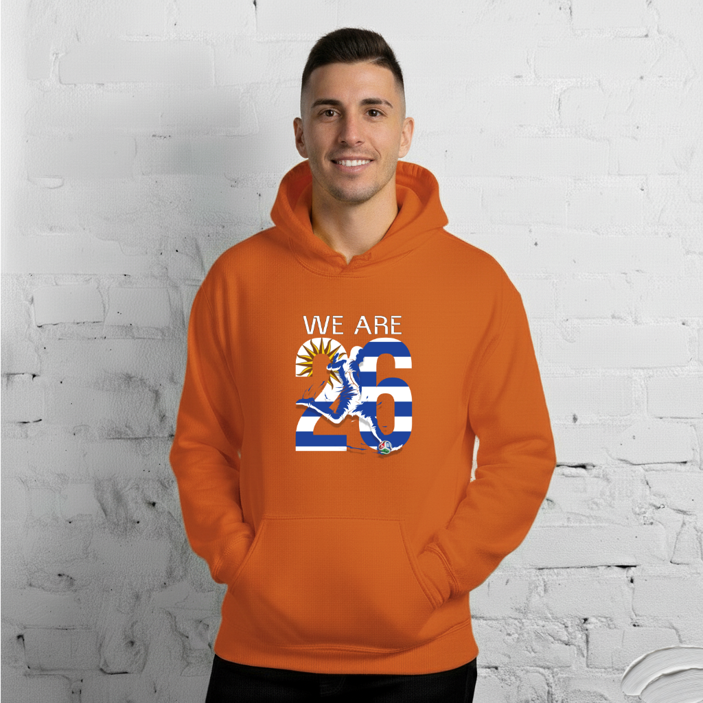 Uruguay World Cup 2026 Fitted Hoodie | We_Are_26