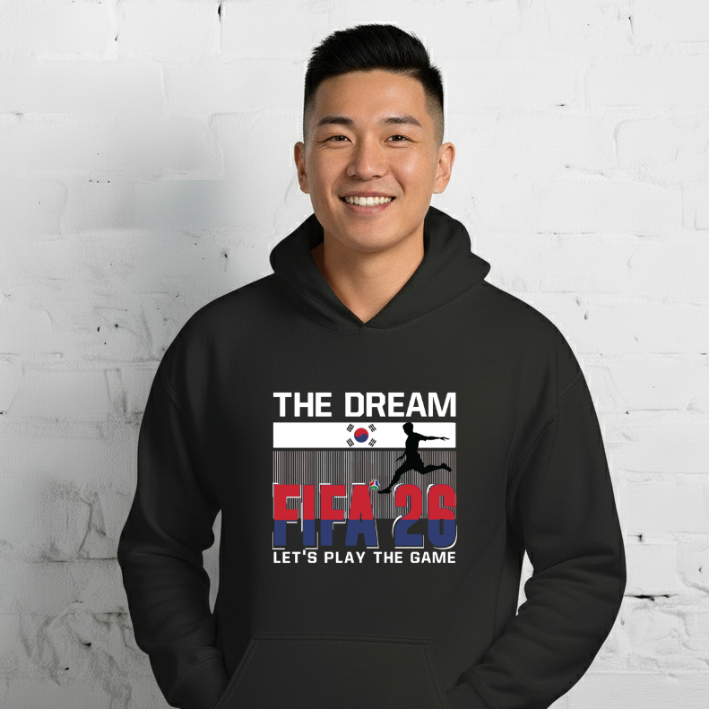 South Korea World Cup 2026 Fitted Hoodie | The_Dream