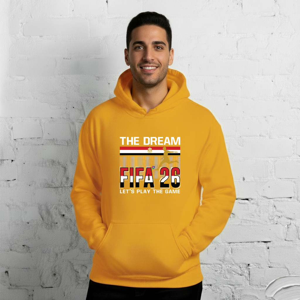 Egypt World Cup 2026 Fitted Hoodie | The_Dream