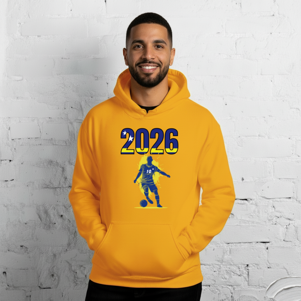 Curacao World Cup 2026 Fitted Hoodie | Slick_Move_BL