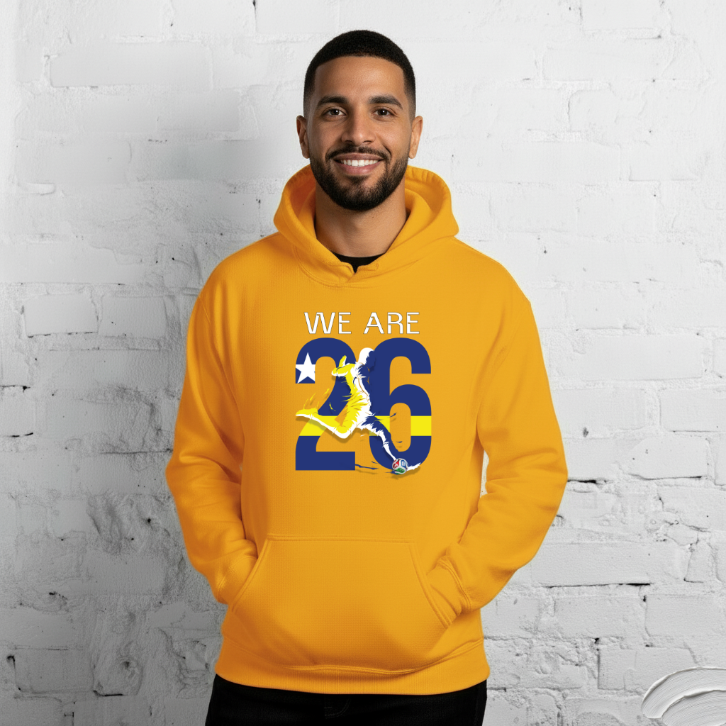 Curacao World Cup 2026 Fitted Hoodie | We_Are_26