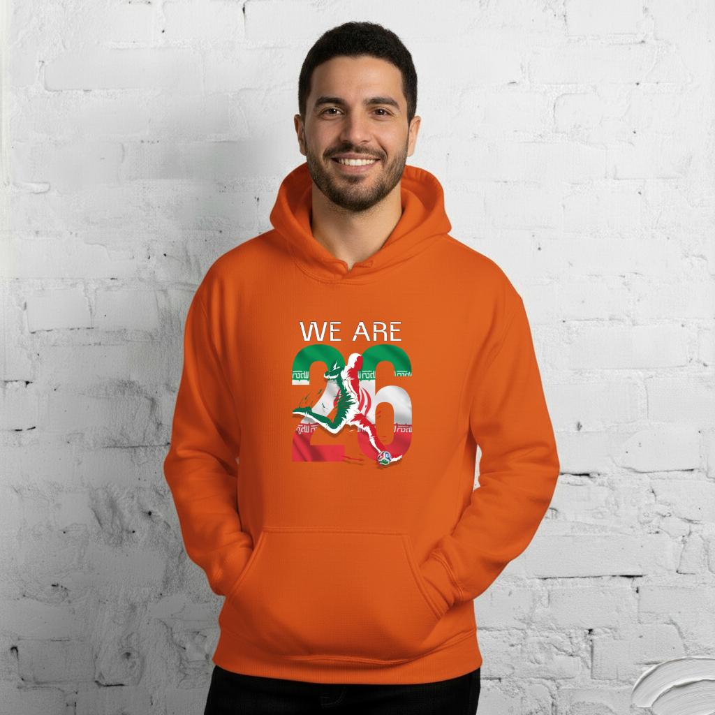 Iran World Cup 2026 Fitted Hoodie | We_Are_26