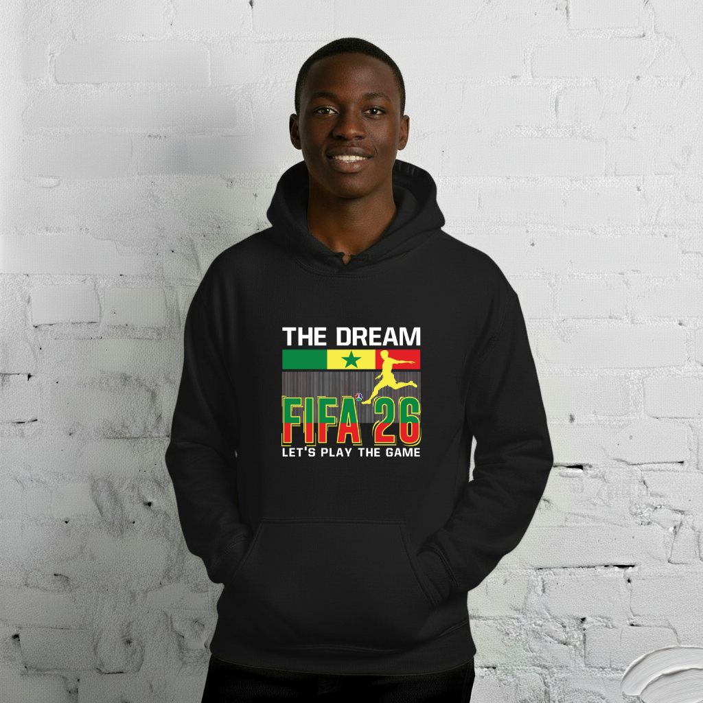 Senegal World Cup 2026 Fitted Hoodie | The_Dream
