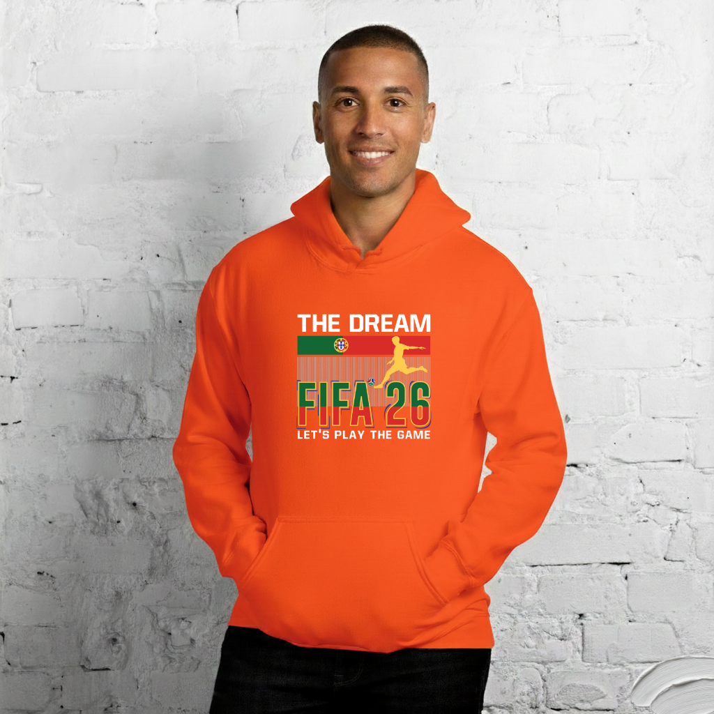 Portugal World Cup 2026 Fitted Hoodie | The Dream