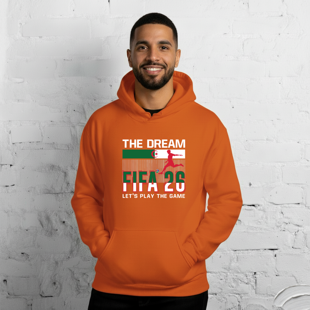 Algeria World Cup 2026 Fitted Hoodie | The_Dream