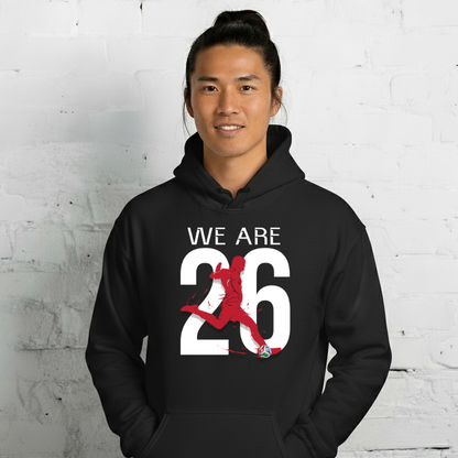 Japan World Cup 2026 Fitted Hoodie | We_Are_26