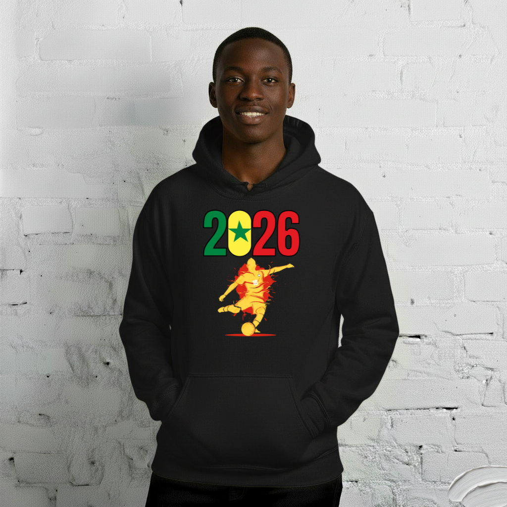 Senegal World Cup 2026 Fitted Hoodie | Let's PLay