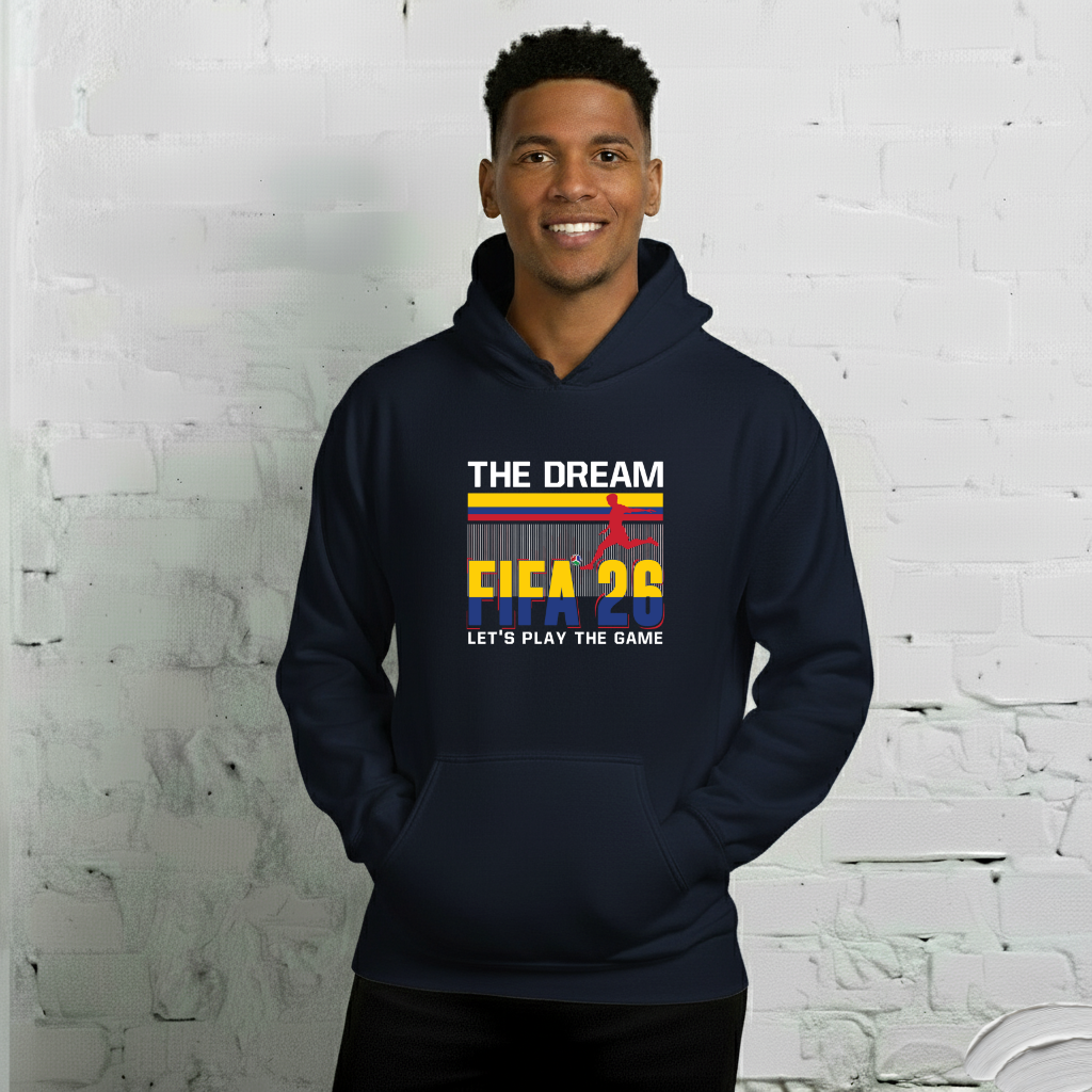 Colombia World Cup 2026 Fitted Hoodie | The_Dream