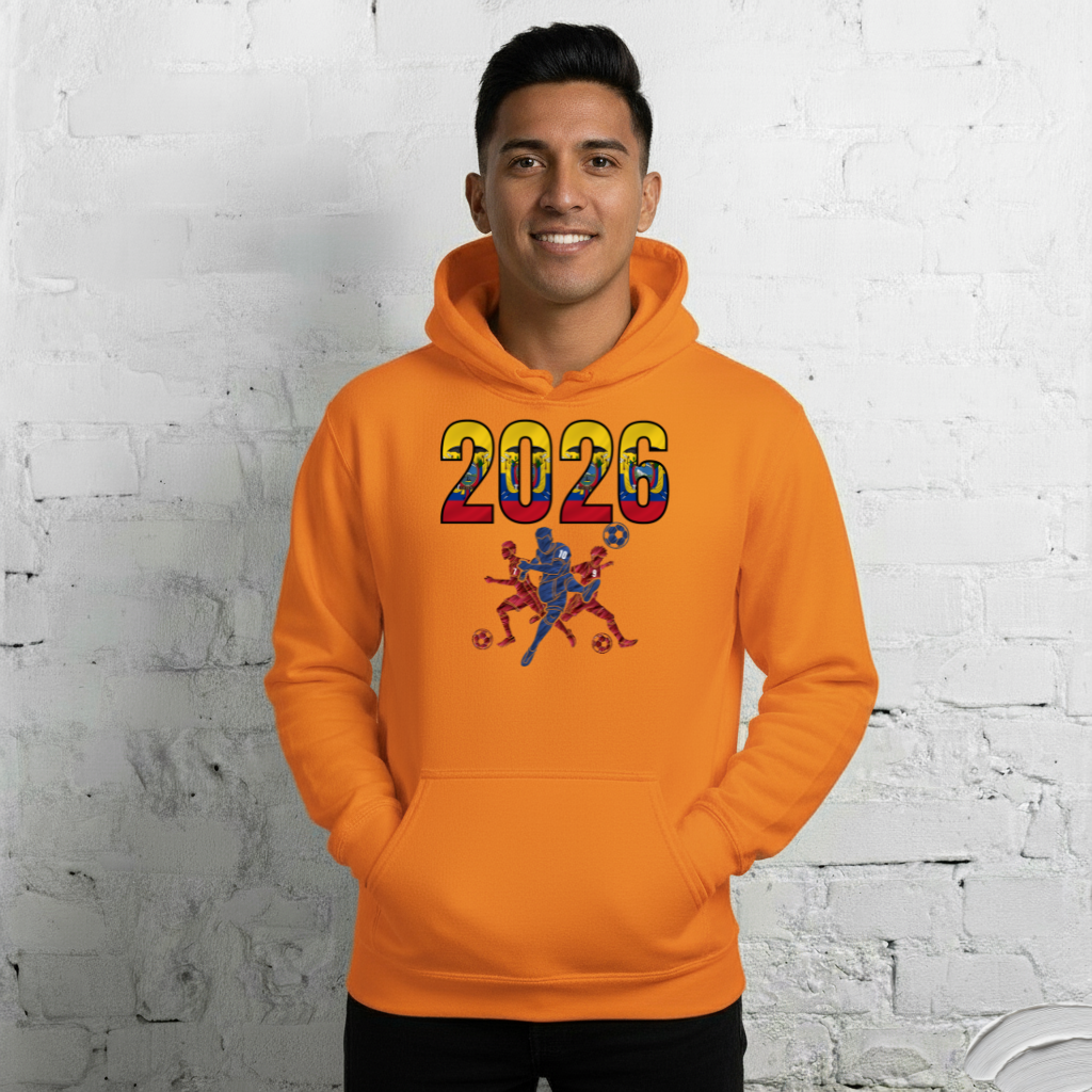 Ecuador World Cup 2026 Fitted Hoodie | Sprints_Trio