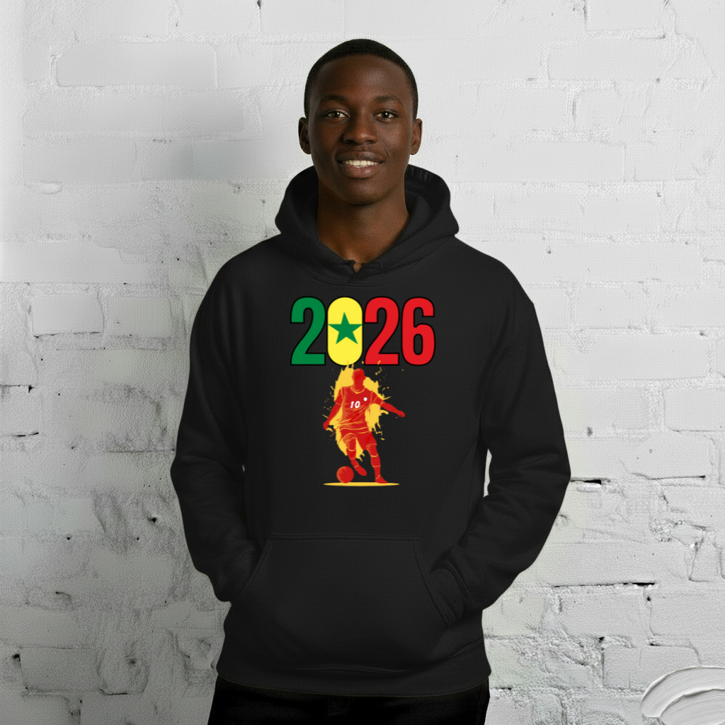 Senegal World Cup 2026 Fitted Hoodie | Slick_Move