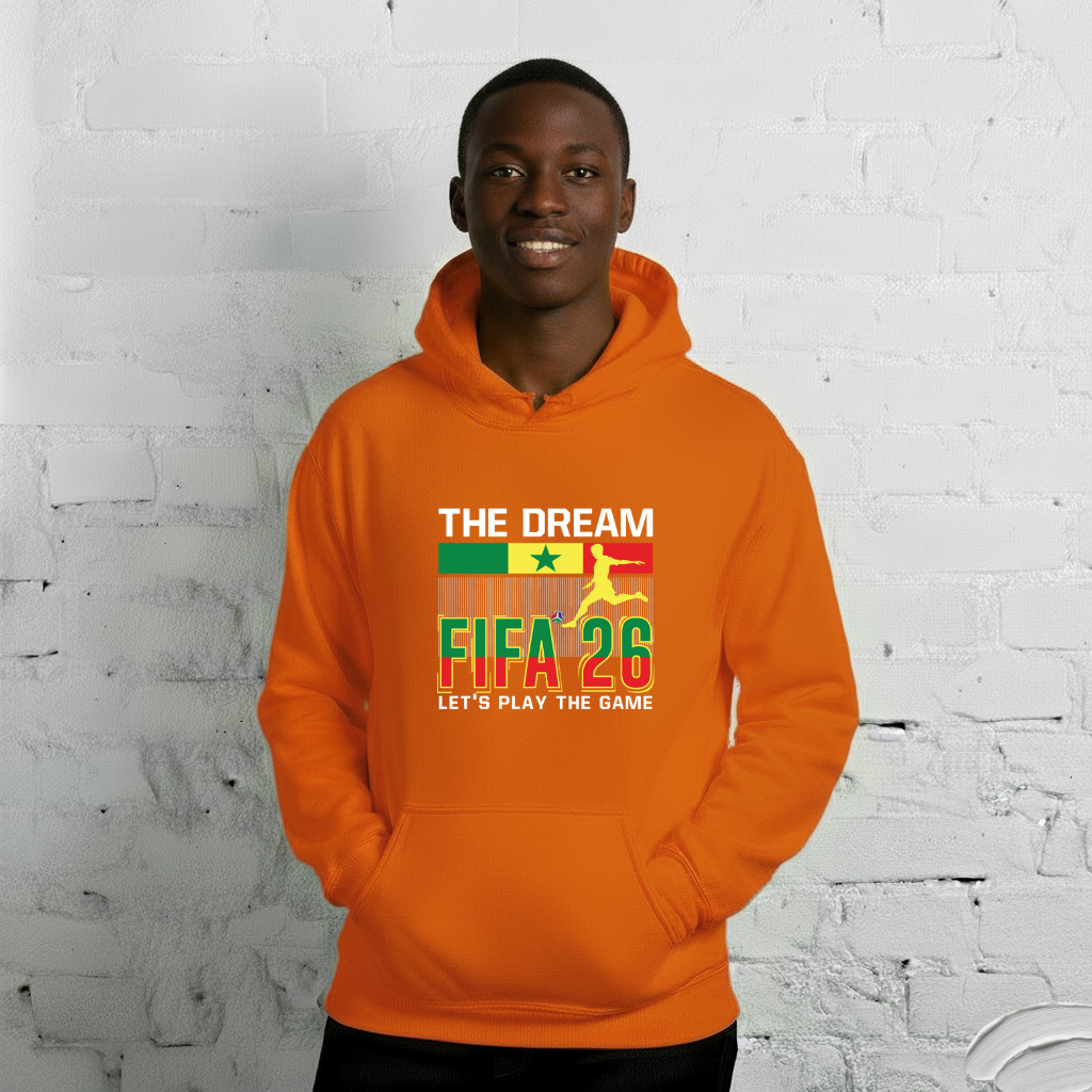 Senegal World Cup 2026 Fitted Hoodie | The_Dream