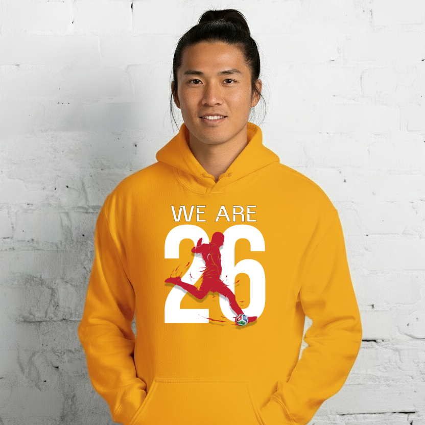 Japan World Cup 2026 Fitted Hoodie | We_Are_26
