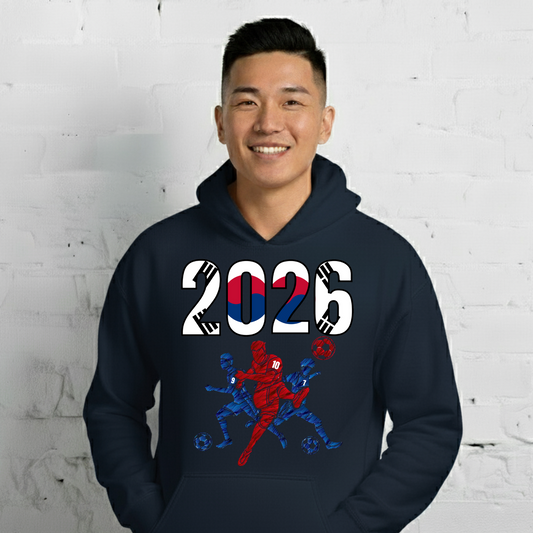South Korea World Cup 2026 Fitted Hoodie | Sprints_Trio